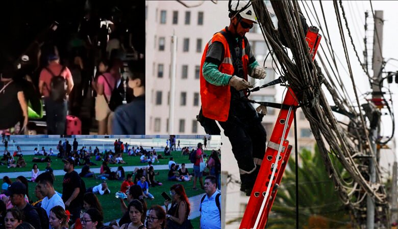 Chile amaneció en tiniebla tras sufrir un ‘megaapagón’