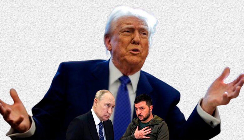 Trump favorece encuentro entre Putin y Zelenski