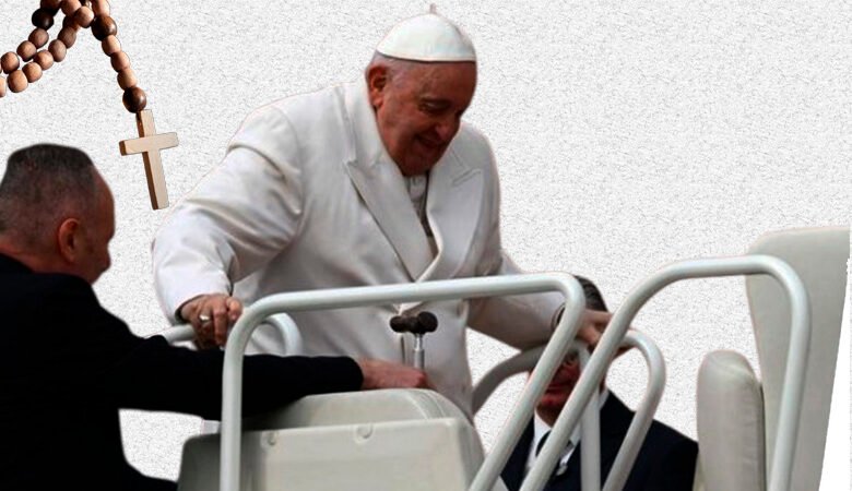 El Papa duerme bien y mejora