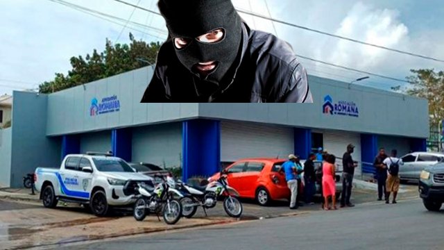 ¡Inseguridad! PN trata de esclarecer asalto a banco en La Romana
