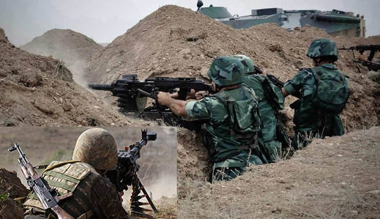 Fuerzas Armadas de Armenia bombardean a tropas de Azerbaiyán