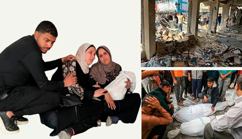 Artillería israelí bombardea clínica afiliada a ONU; mata a 19, 9 eran niños