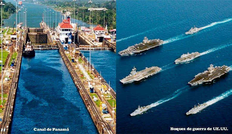 EU envía buques de guerra para desalojar a China del Canal de Panamá
