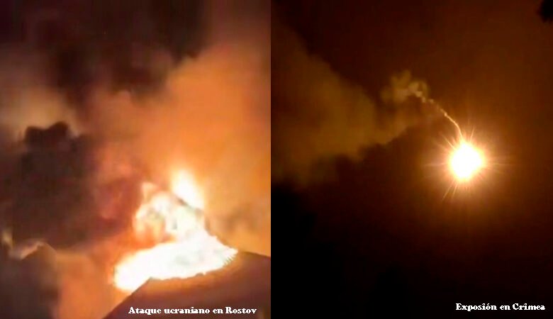 Segunda noche de ataques ucranianos en Crimea