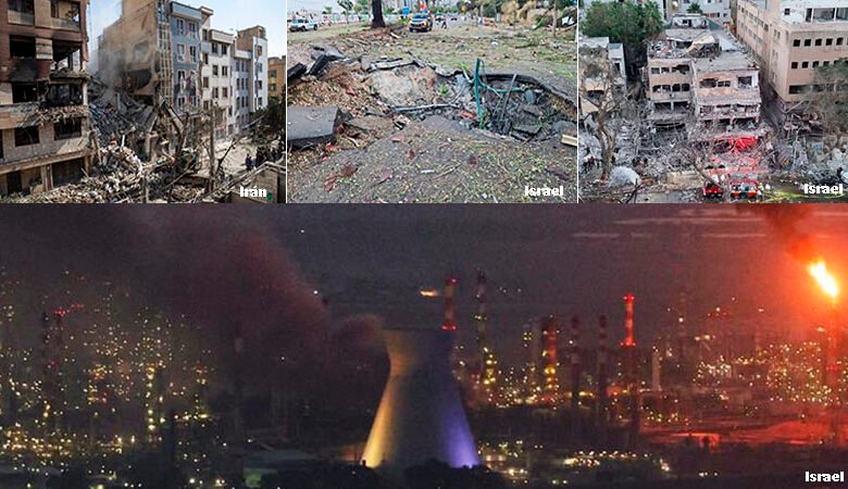 Irán lanza ataques sin precedentes contra Tel Aviv y Haifa e Israel ataca sitios nucleares en Irán