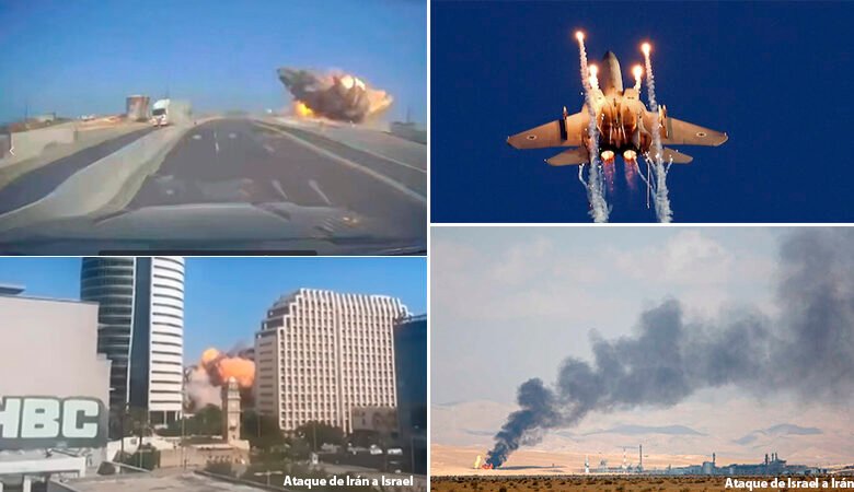 Guerra entre Israel e Irán sigue escalando con intercambios masivos de misiles