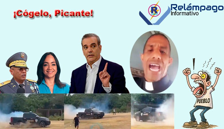 ¡Diantre! La PN en Puerto Plata agredió y apresó a un sacerdote