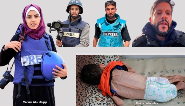 Israel bombardea hospital y asesina una periodista y tres camarógrafos