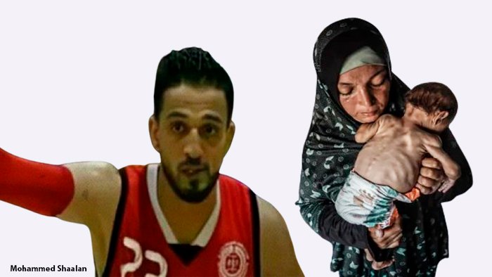 Genocidio israelí sigue imparable; asesinado el baloncestista Mohammed Shaalan